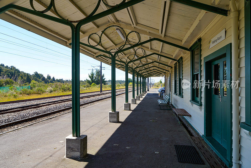 新西兰的国家公园火车站