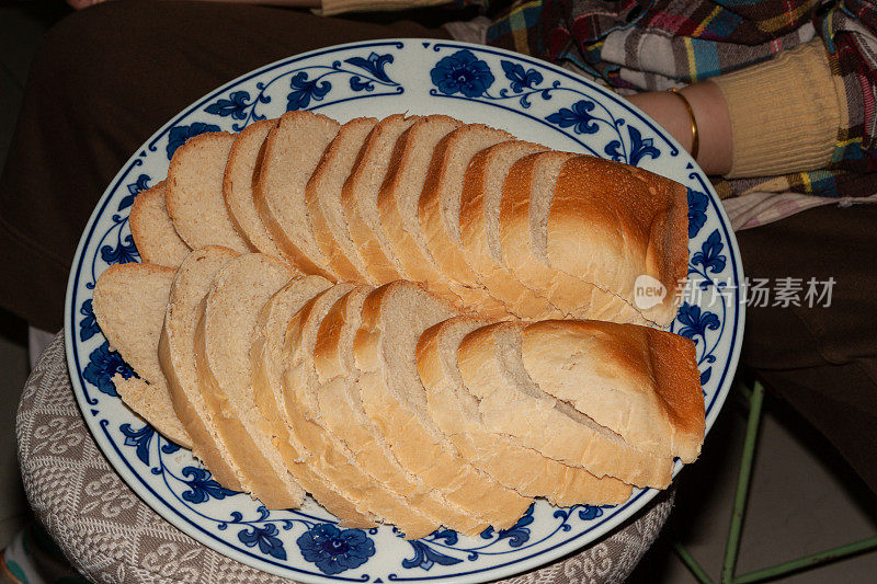 美味的自制的面包