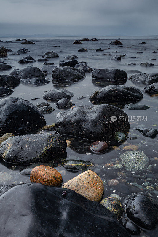 温哥华岛的海岸线