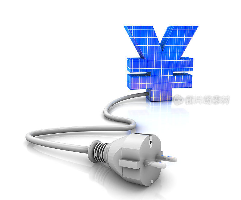 太阳能电池板可再生能源节省投资资金日元