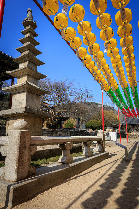 韩国寺庙亚洲老建筑