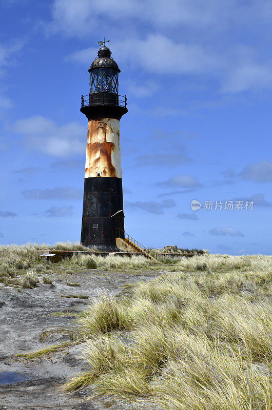 彭布罗克角灯塔(1907年)-从英国，东福克兰，福克兰群岛运来的铸铁塔