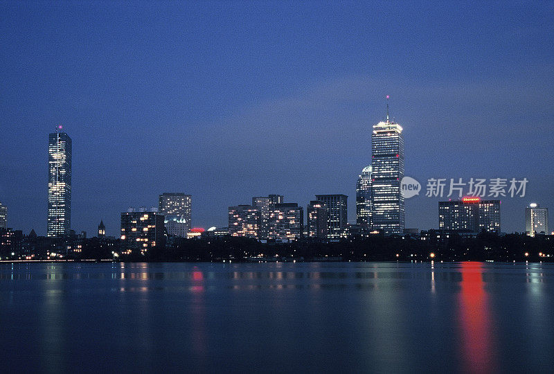 波士顿夜景