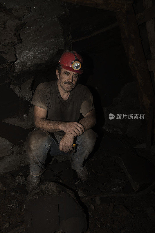 煤矿工人
