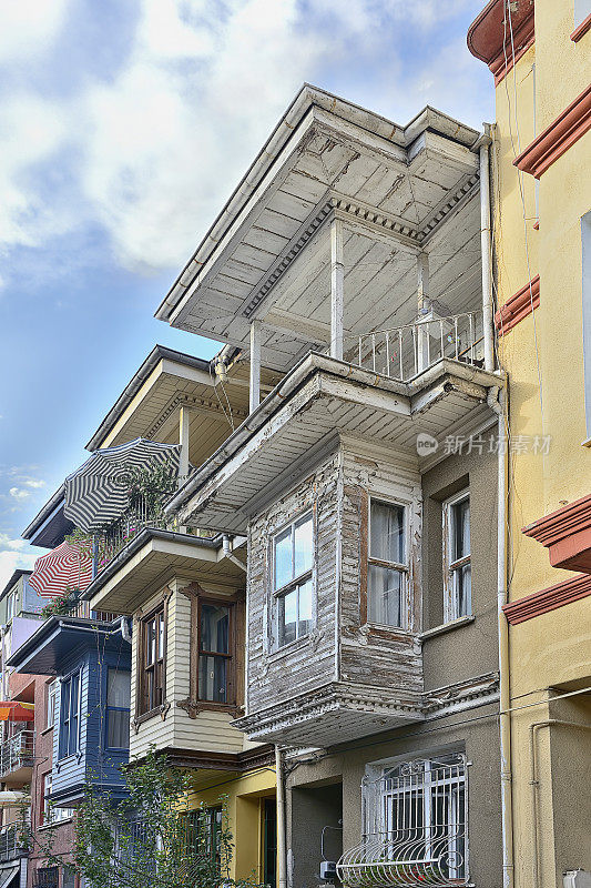 传统的伊斯坦布尔的房子
