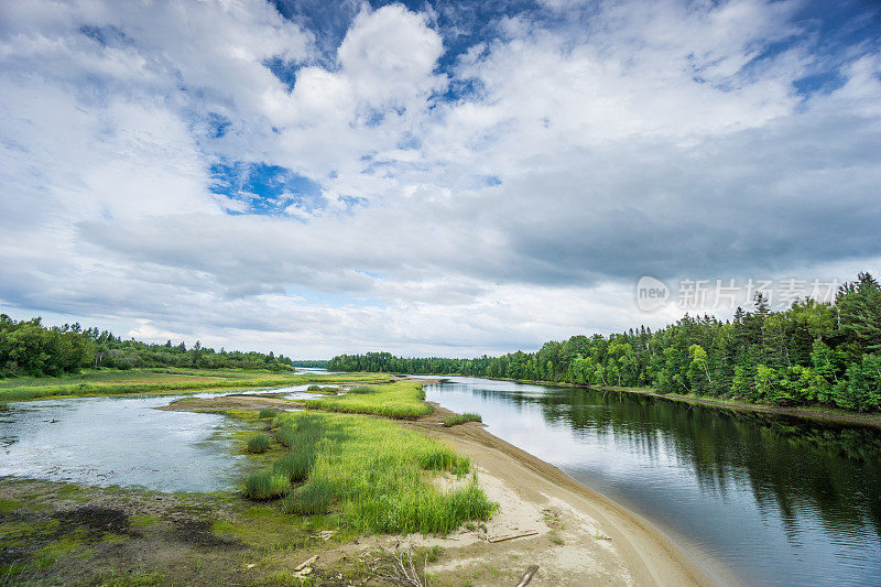 Kouchibouguac国家公园湿地