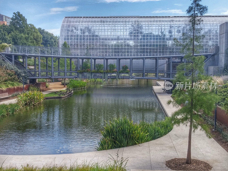 21世纪公园，水晶桥，巨数花园温室，俄克拉荷马城