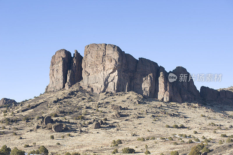 火山丛岩露头