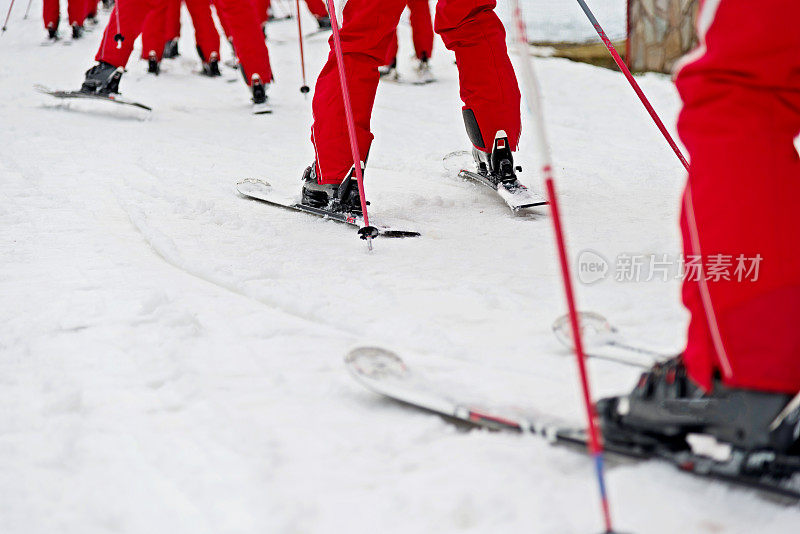 滑雪练习