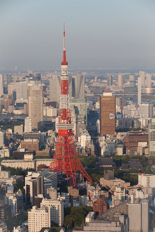 日本东京天际线