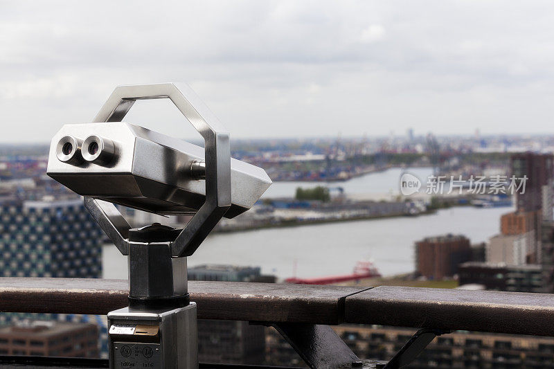 鹿特丹海港双筒望远镜