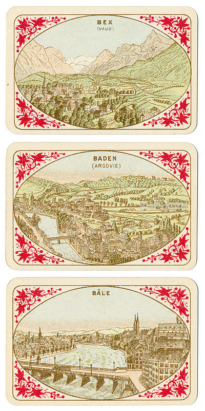 1880年瑞士巴登贝克斯