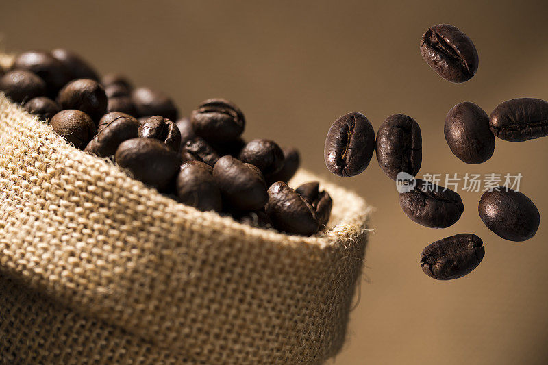 袋装咖啡豆咖啡因