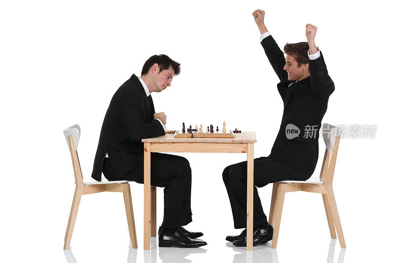 两名商人下棋