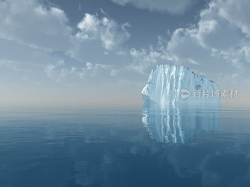 公海上的冰山