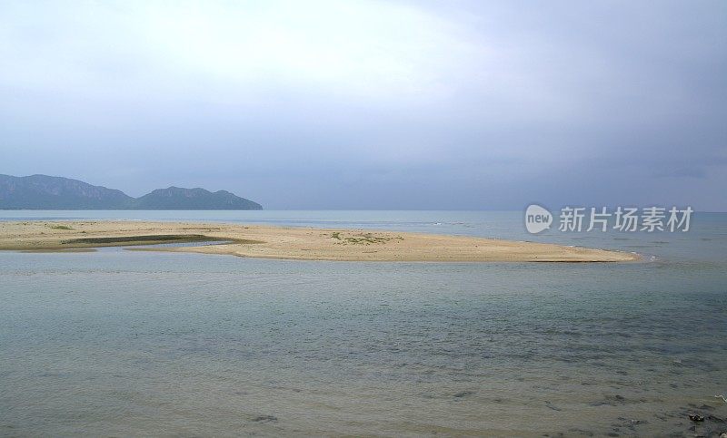 泰国普拉楚布基里汗的沙洲