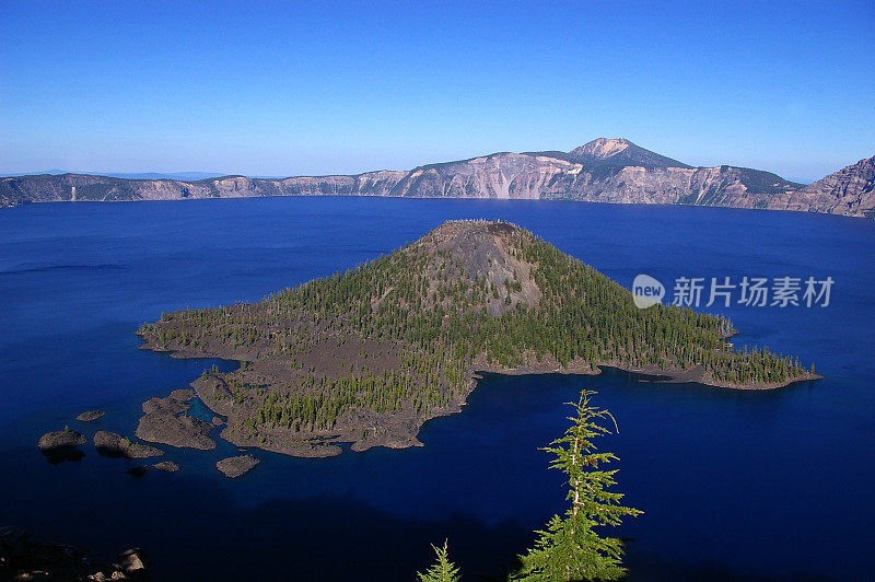 火山口湖,俄勒冈州