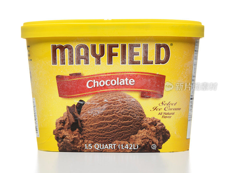梅菲尔德巧克力冰淇淋罐