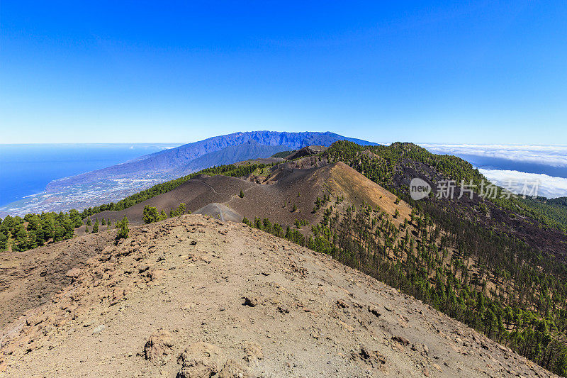 拉帕尔马，加那利群岛(东):火山路线