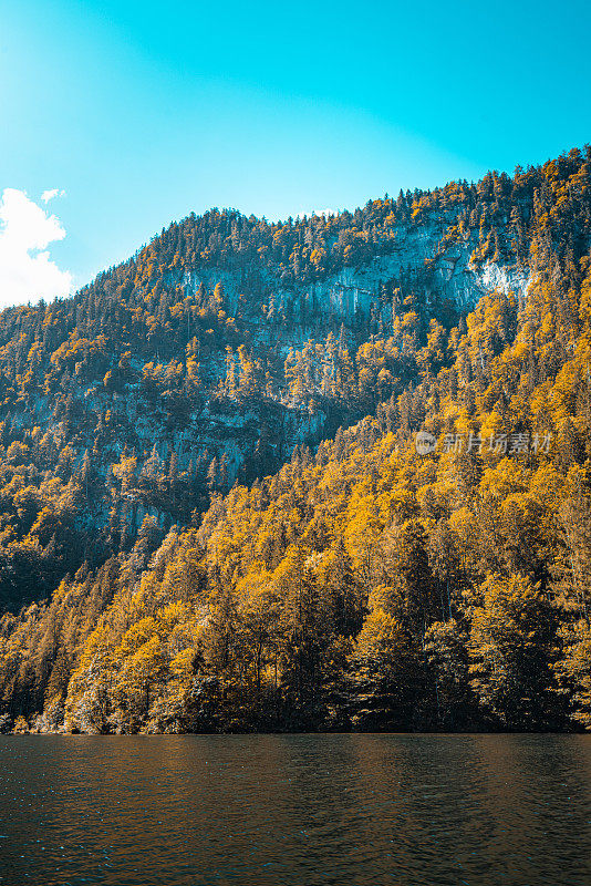 美景Königssee，巴伐利亚