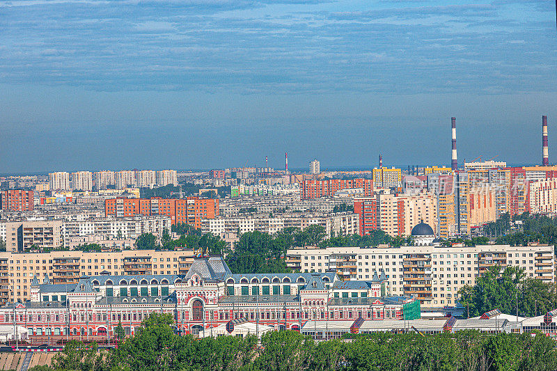 俄罗斯下诺夫哥罗德地区的景色。