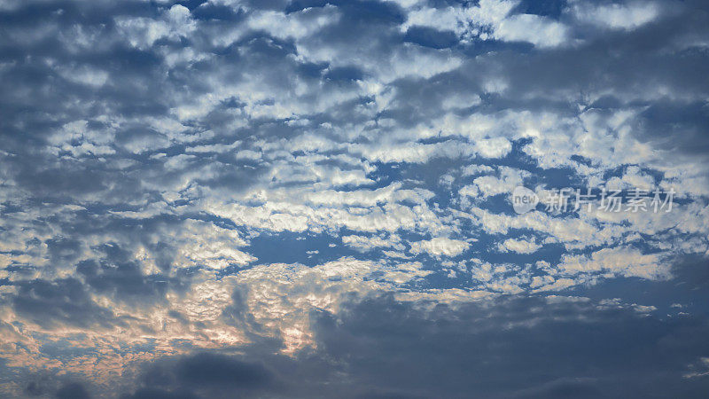 日落的天空背景