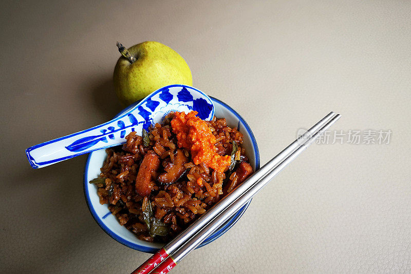 简单而美味的素食午餐