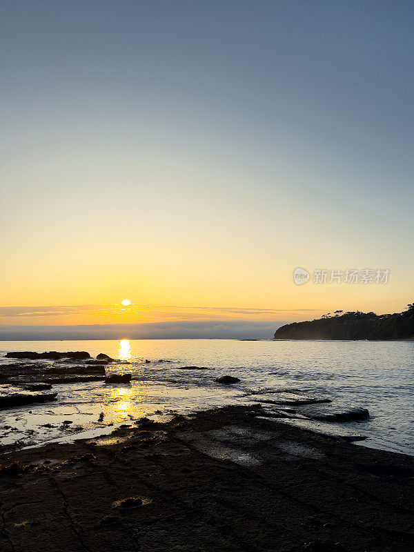 南海岸日出