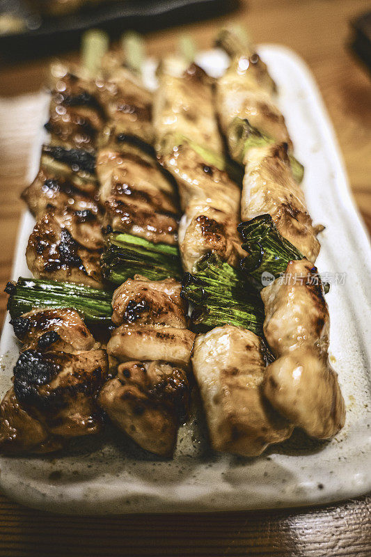 烤鸡肉串——日式沙爹鸡