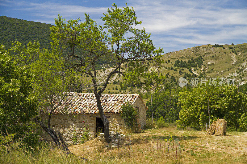 Provençal风景，法国南部