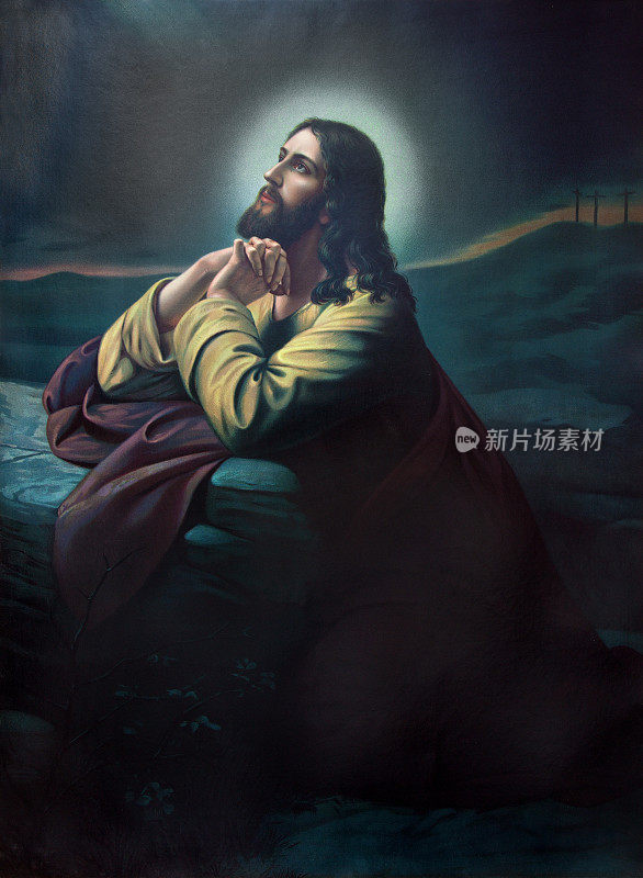 西比克利比-耶稣在客西马尼的祷告