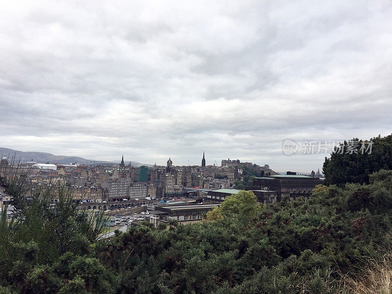 苏格兰爱丁堡的景色