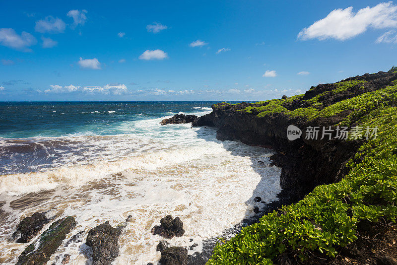 夏威夷毛伊岛哈纳海岸