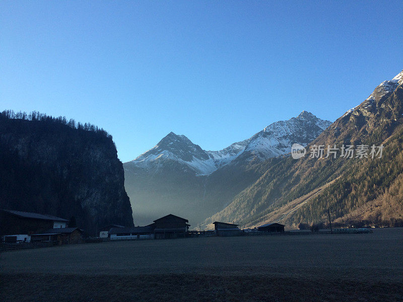 奥地利的阿尔卑斯山