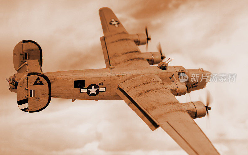 轰炸机B-24解放者行动