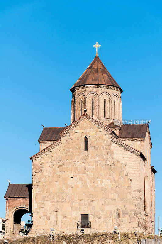 格鲁吉亚第比利斯市的东正教教堂
