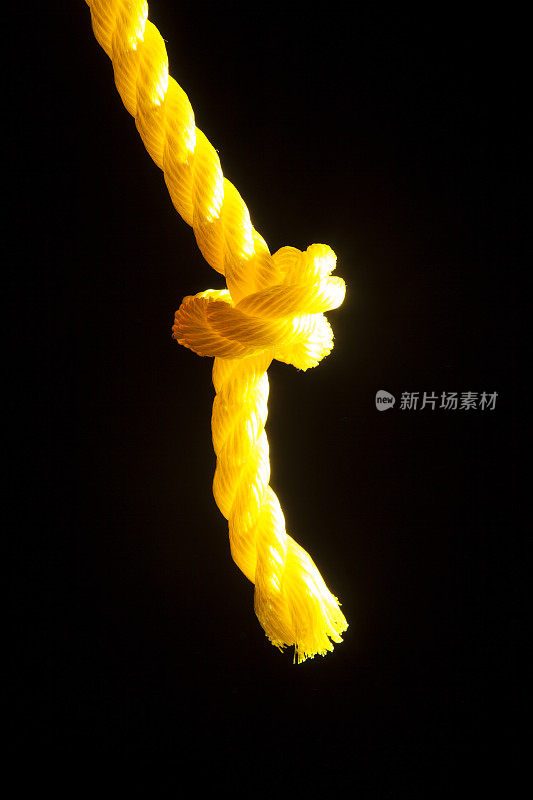 黄色的绳子