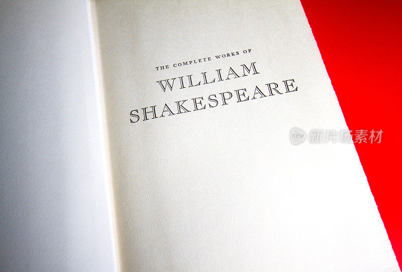 标题页:《莎士比亚全集》