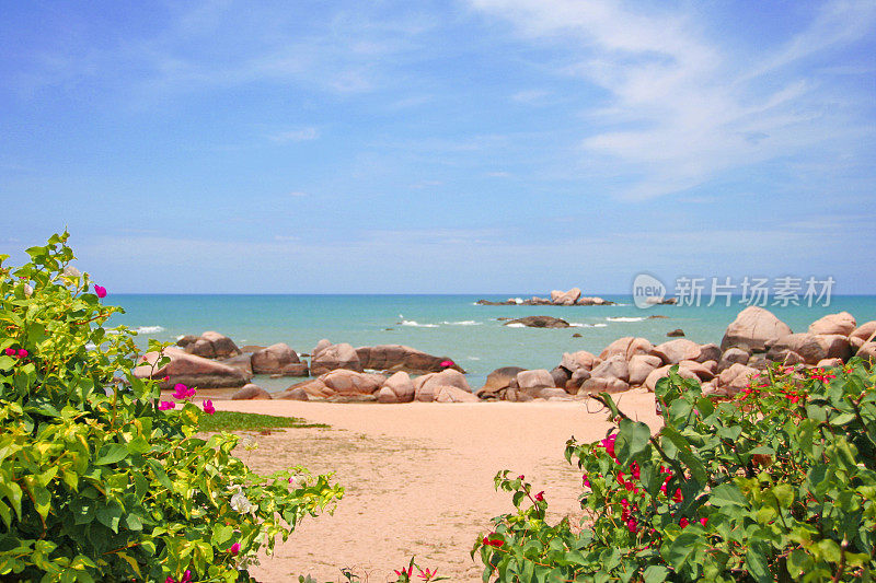 海滩风景