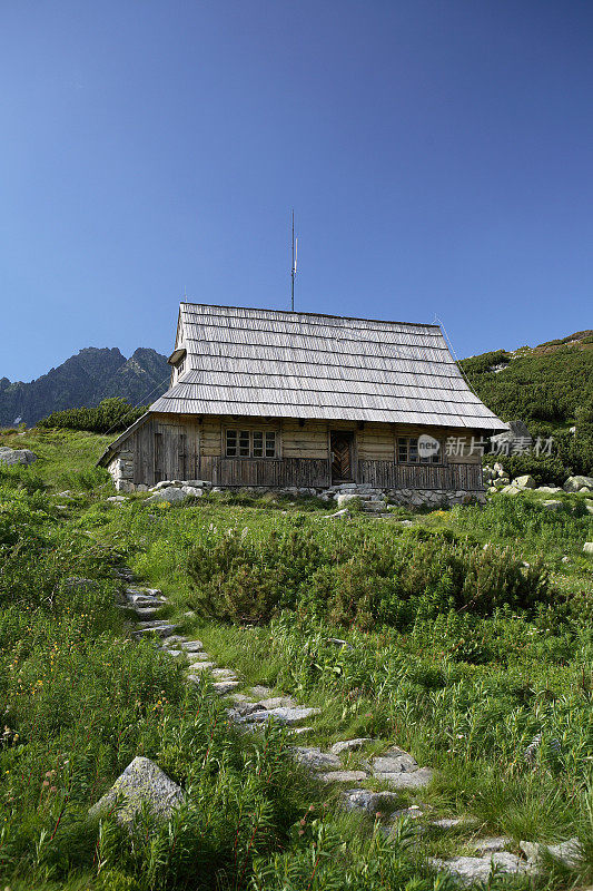 山上的小木屋