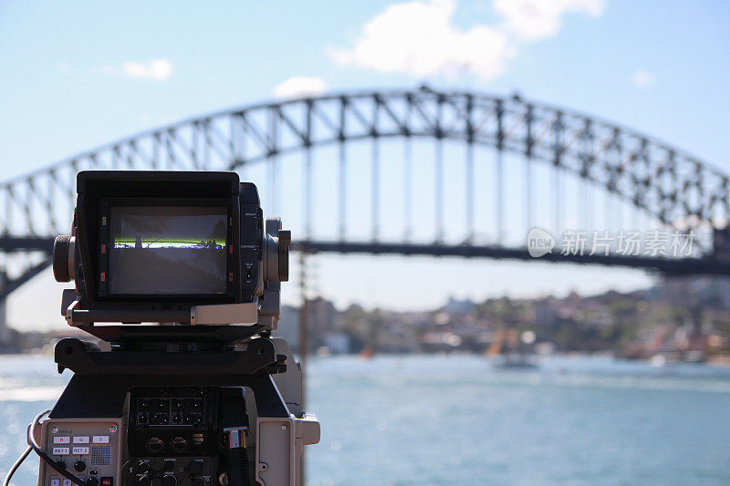 拍摄悉尼海港大桥