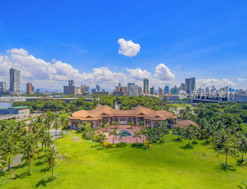 菲律宾首都马尼拉的大哈南椰子宫