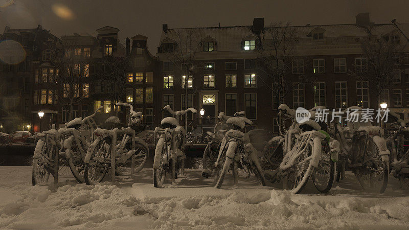 阿姆斯特丹的雪