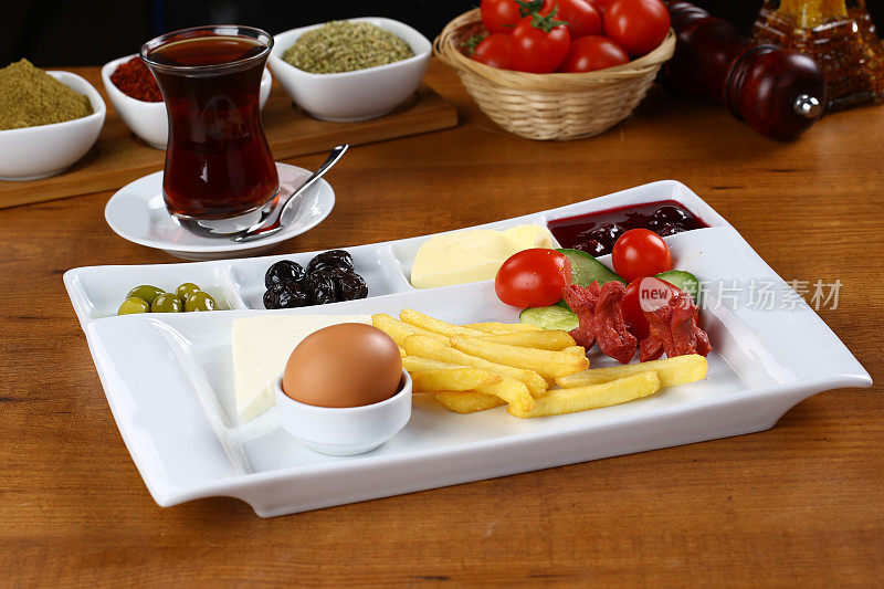 美味的土耳其早餐
