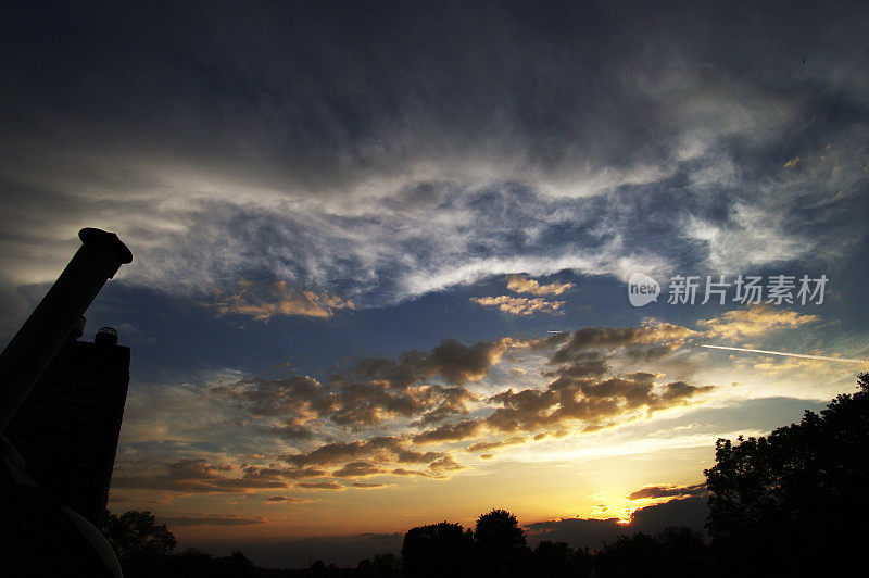 从一个角度看不同的天空