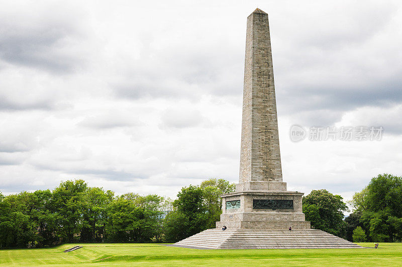 爱尔兰都柏林凤凰公园的惠灵顿纪念碑