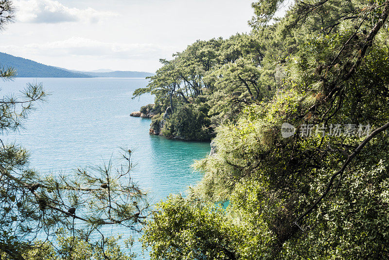 海岸线附近Akyaka