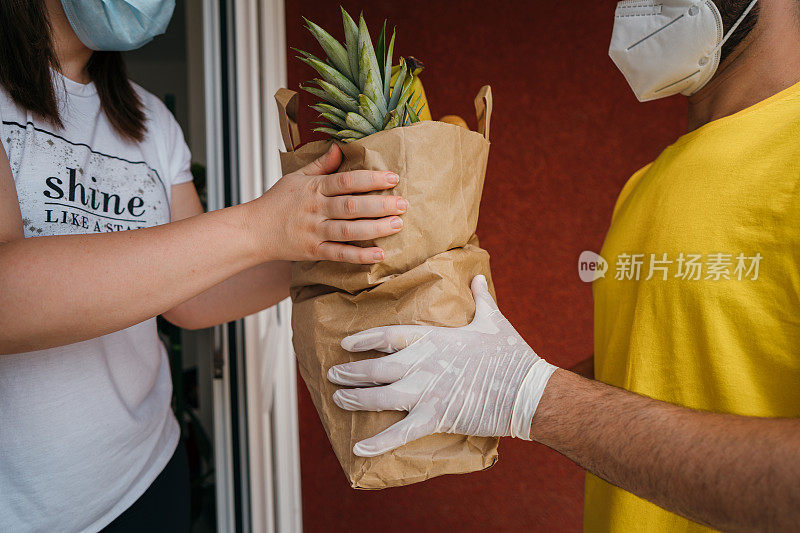 大流行期间的食物运送