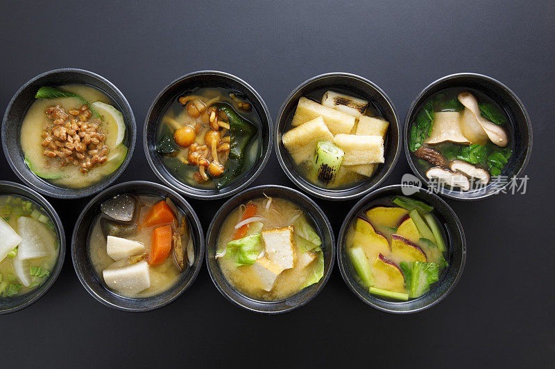 日本自制味增汤素食食谱