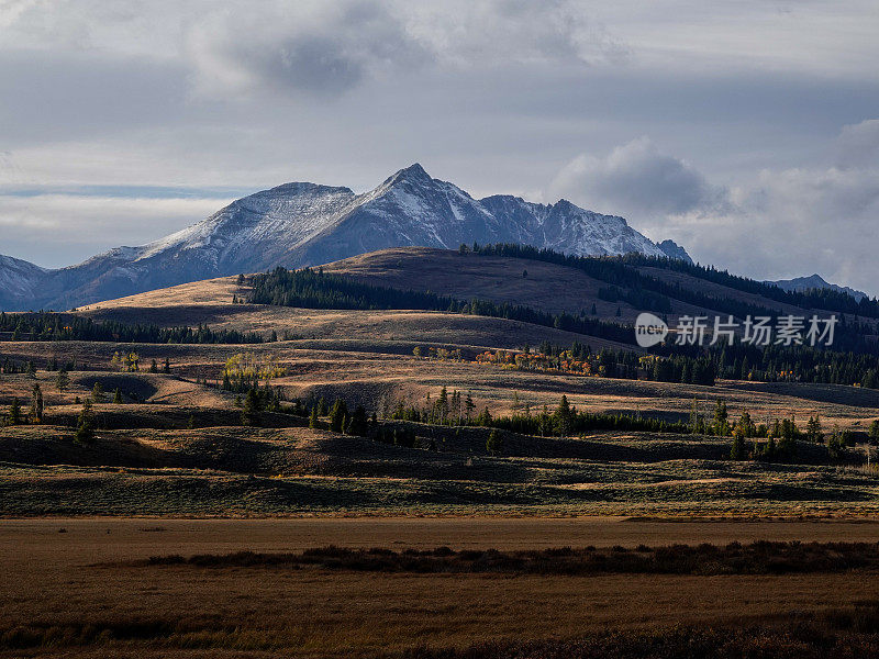 电动的巅峰,怀俄明。